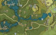 There are a good amount to farm here, but it can be annoying climbing and gliding around (Image via miHoYo)